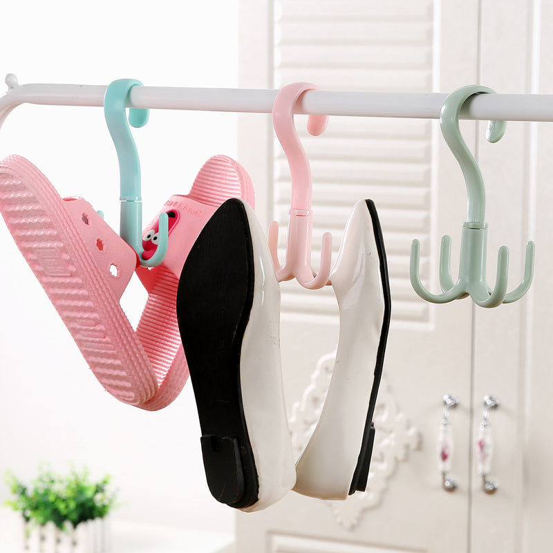 Rotating Four-Claw Wardrobe Organizer Hanger - Image 3