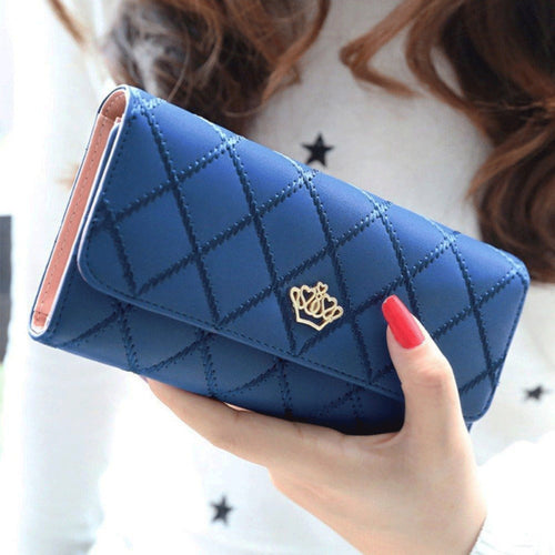 Vintage Crown Wallets for Women - Image 0