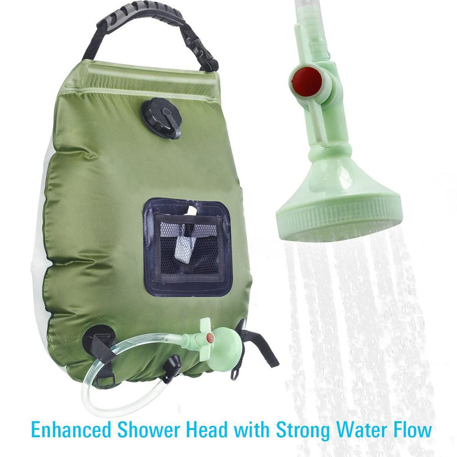 Soar-Powered Portable Travel Heated Shower Bag - Image 1