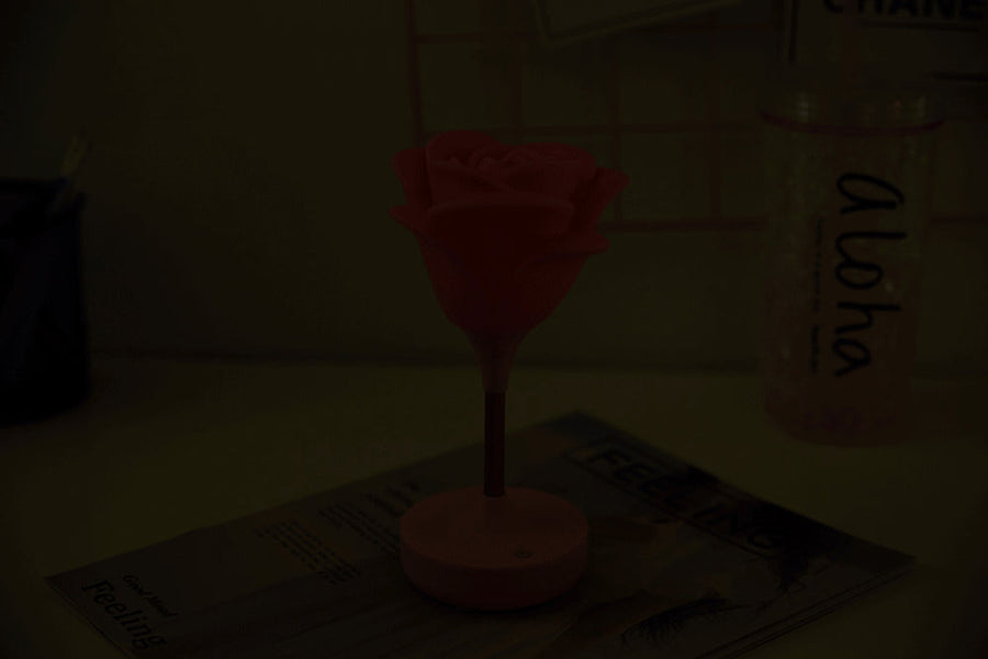 Rose Flower Romantic Touch Night Light - Image 7