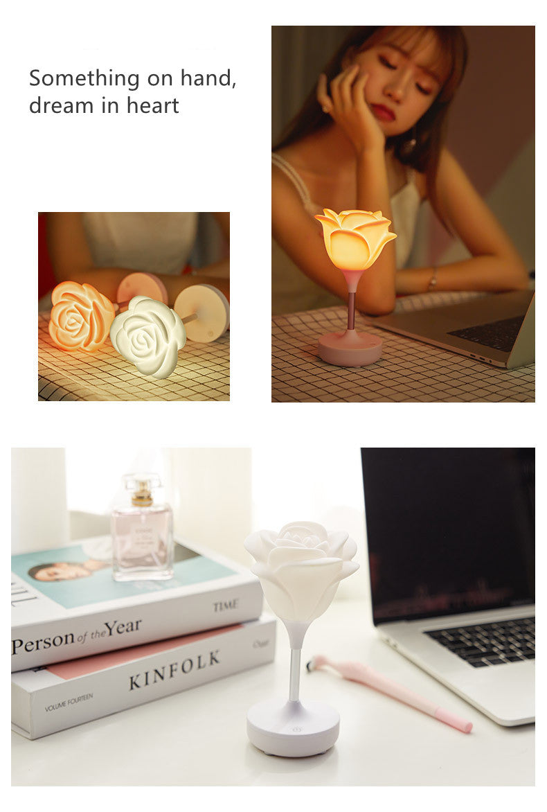 Rose Flower Romantic Touch Night Light - Image 13