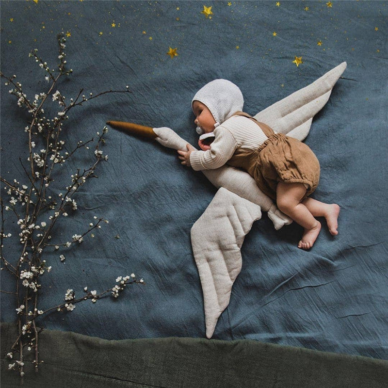 Creative Nursery Decor Hanging Swan Plush Doll - Image 9