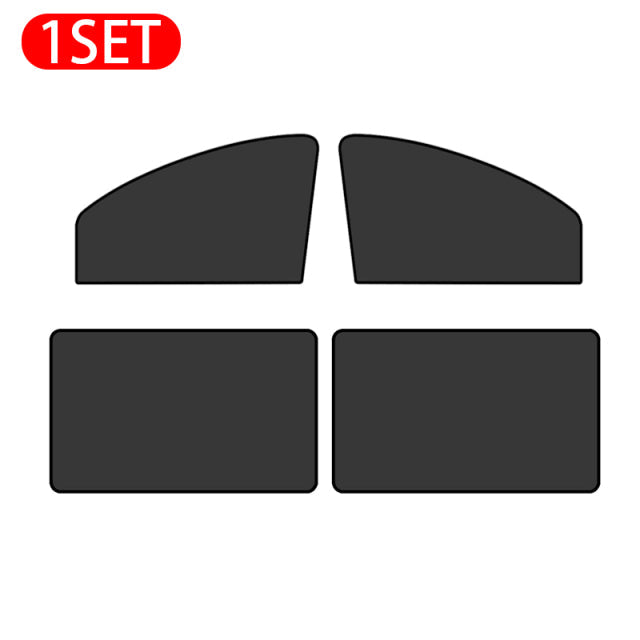 Universal Anti-UV Sunshade Car Window Curtains - Image 9