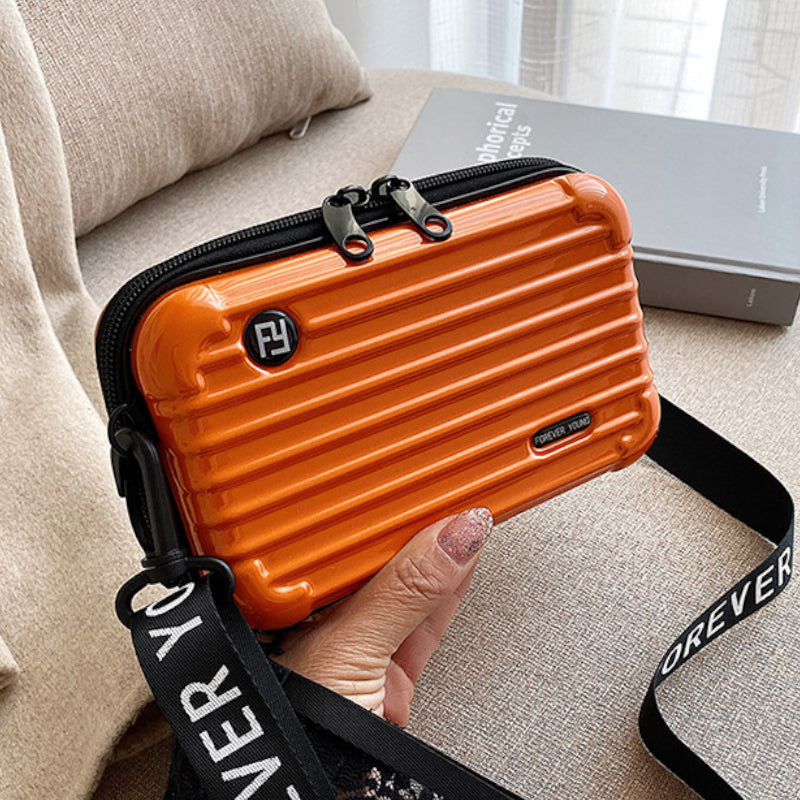 Mini Luggage Shape Women Purse - Image 0