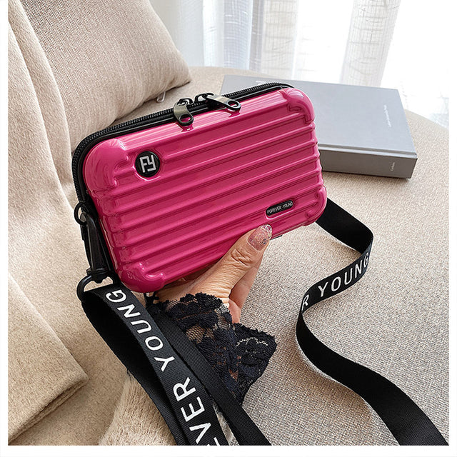 Mini Luggage Shape Women Purse - Image 10
