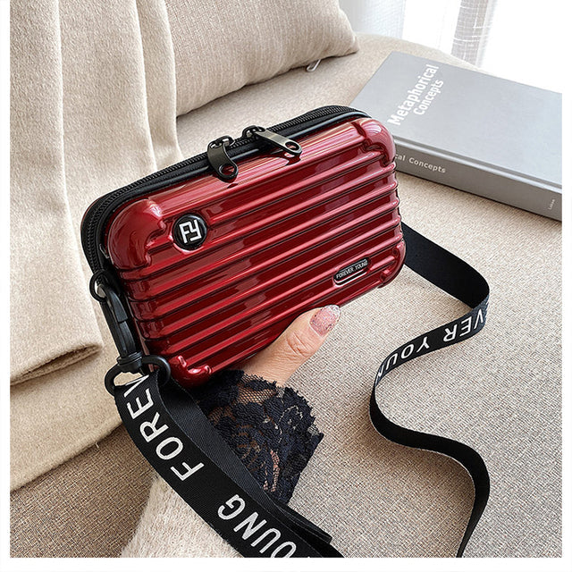 Mini Luggage Shape Women Purse - Image 6