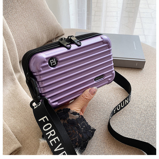 Mini Luggage Shape Women Purse - Image 11