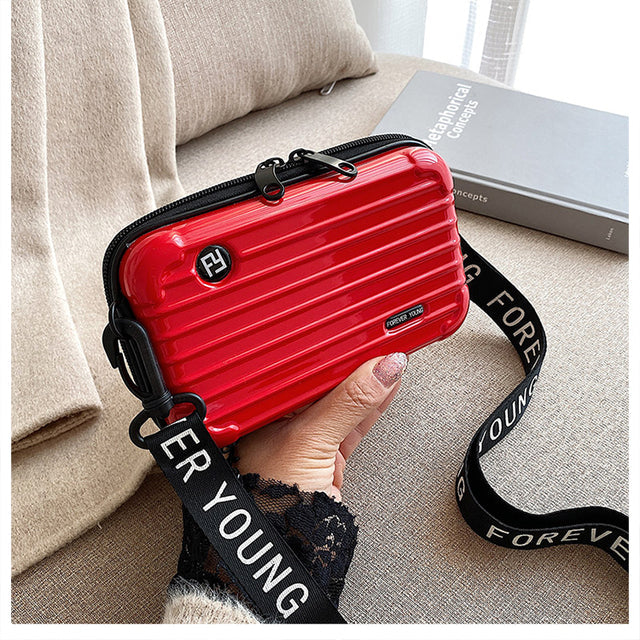 Mini Luggage Shape Women Purse - Image 16