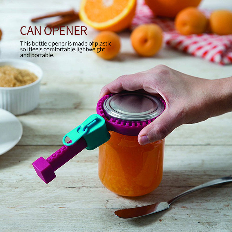 Zipper Silicone Bottle Opener - Image 1