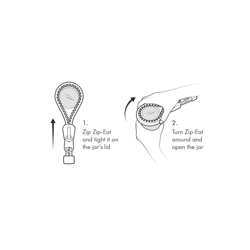 Zipper Silicone Bottle Opener - Image 2