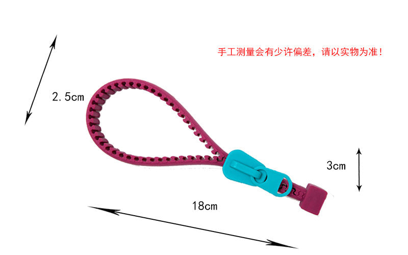 Zipper Silicone Bottle Opener - Image 4