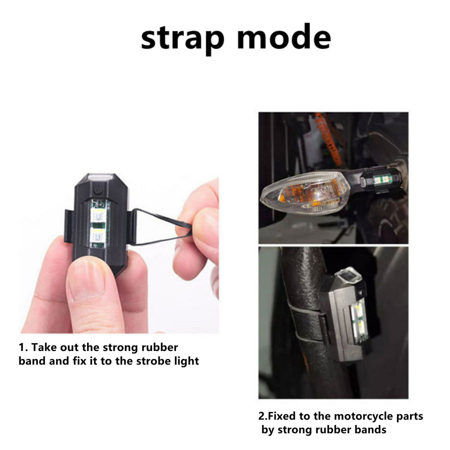 Universal Motorcycle Drone Strobe Lights - Image 5
