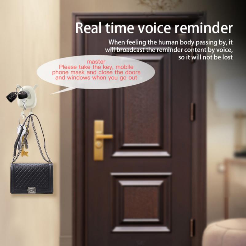Cartoon Elf Sensor Voice Reminder Key Hook - Image 8