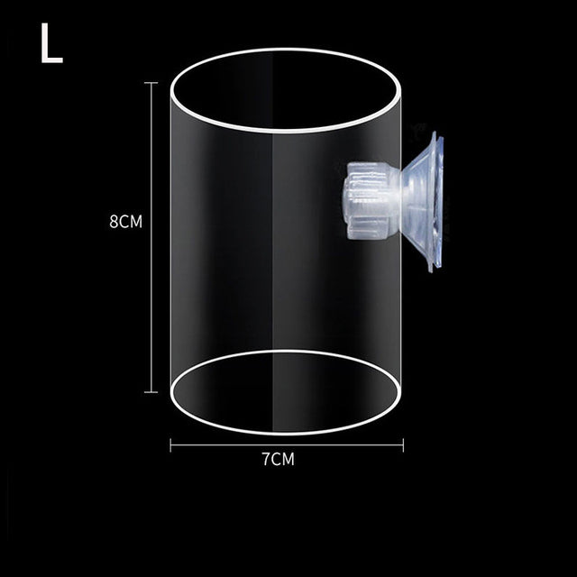 Aquarium Transparent Suction Fish Feeder - Image 6