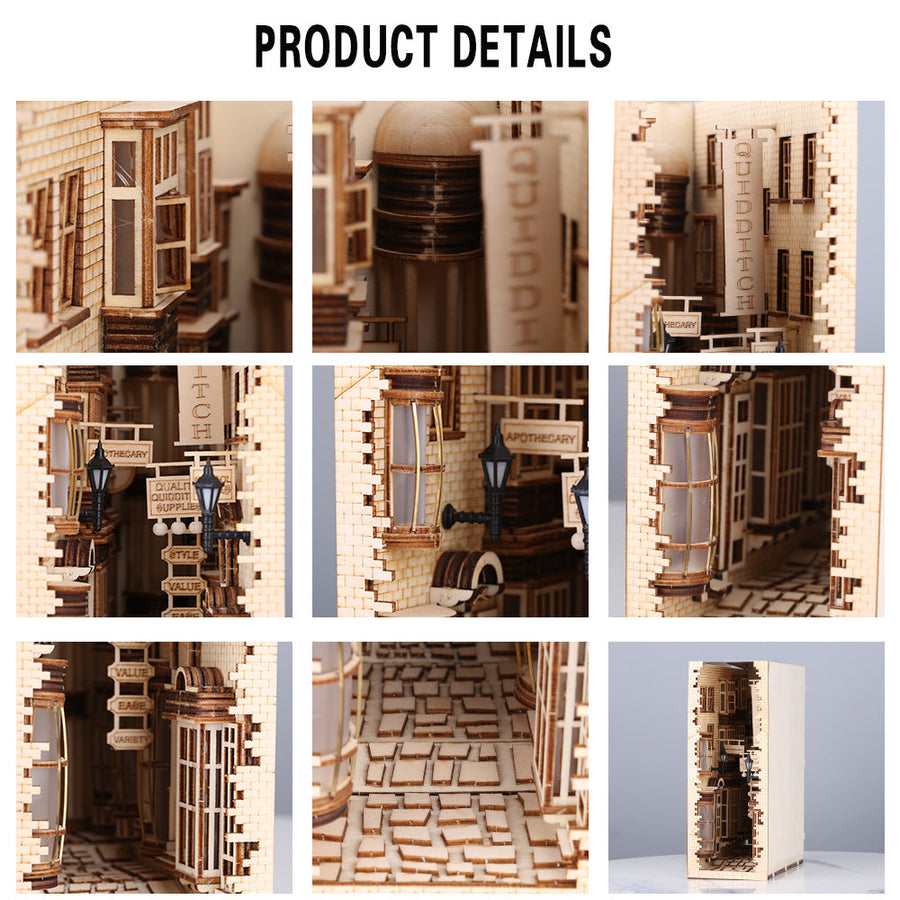 3D DIY Japanese Style Street Bookcase - Image 5