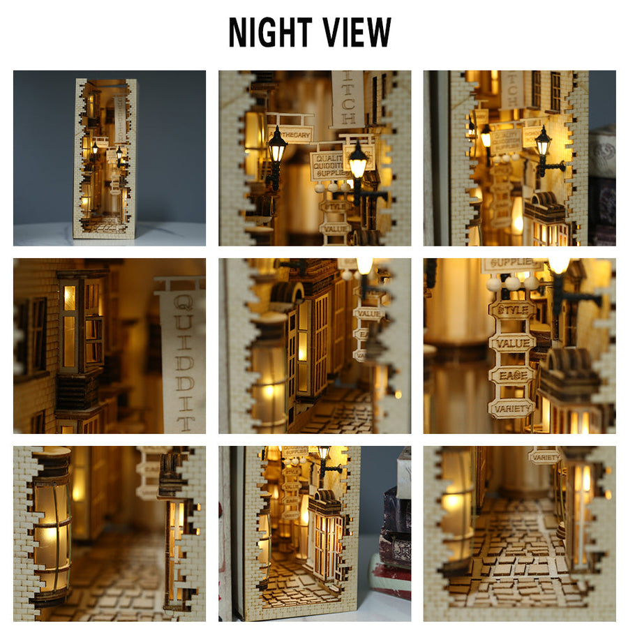 3D DIY Japanese Style Street Bookcase - Image 3