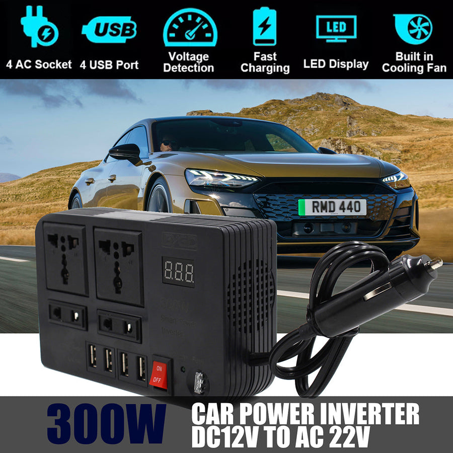 Universal Fast Charging Car Power Converter Socket - Image 1