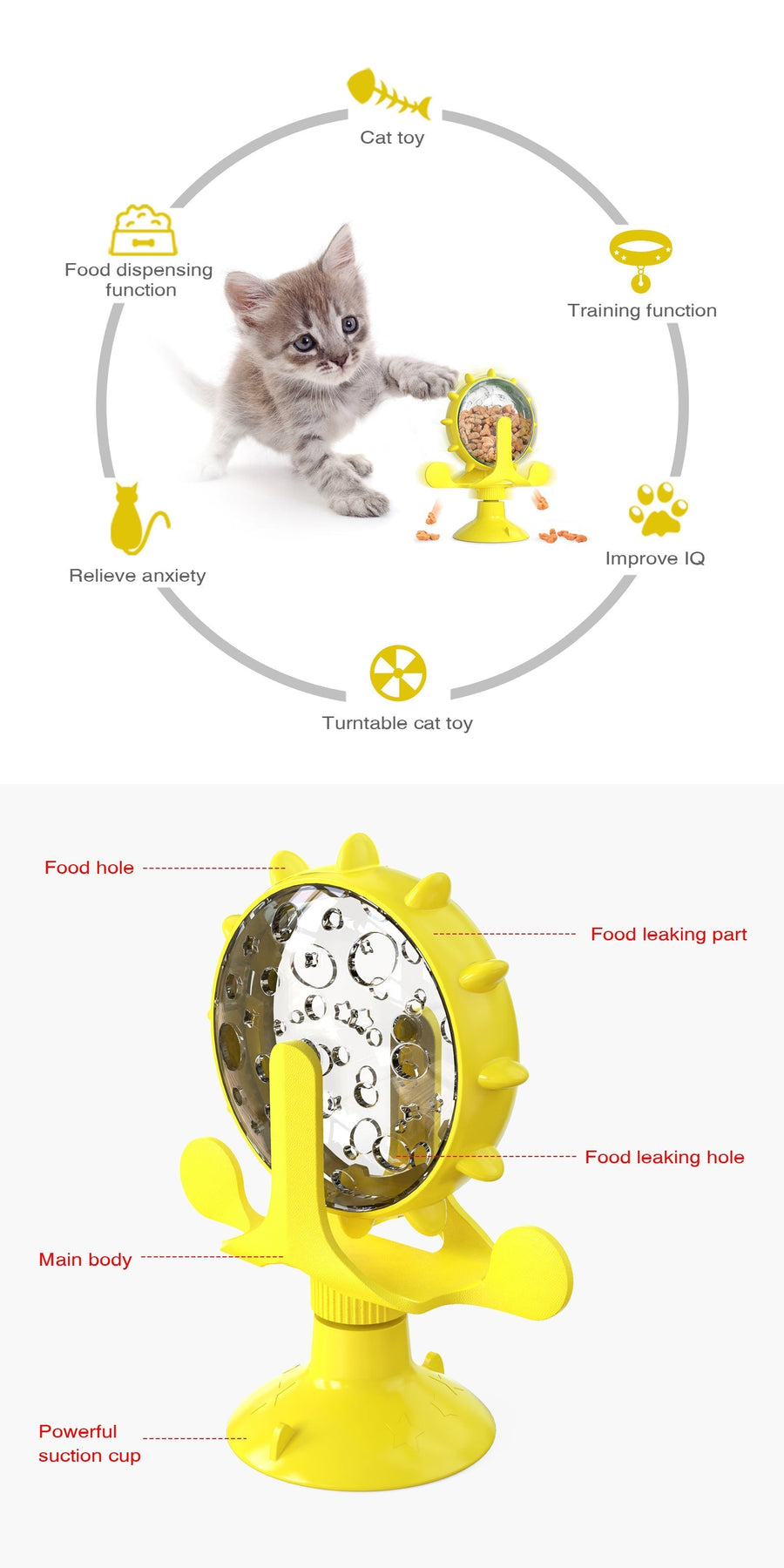 Interactive Pet Toy Slow Feeder - Image 2