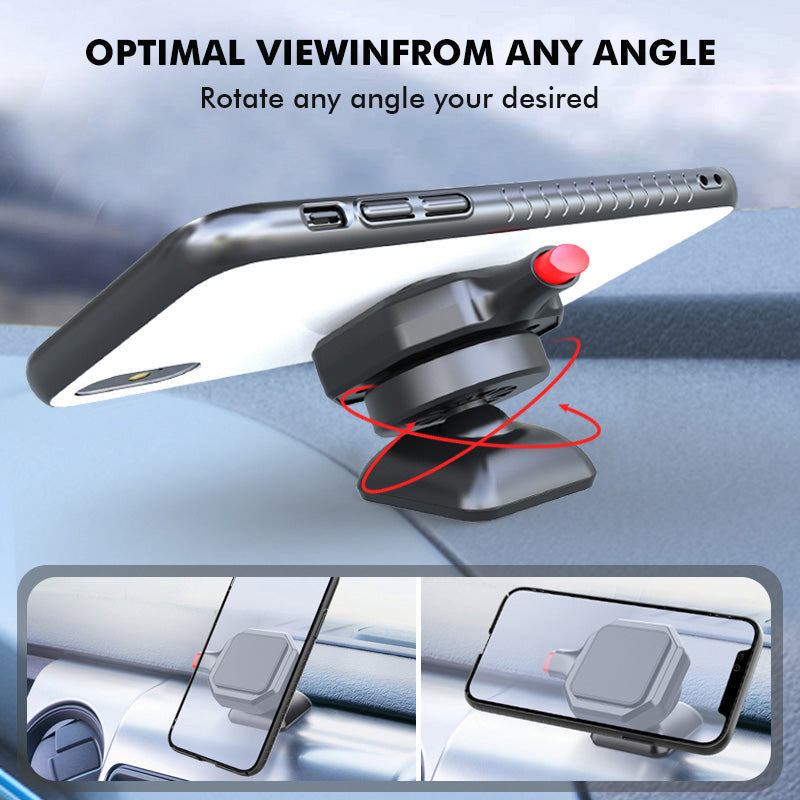 Quick Mount Magnetic Car Dashboard Phone Holder - Image 2