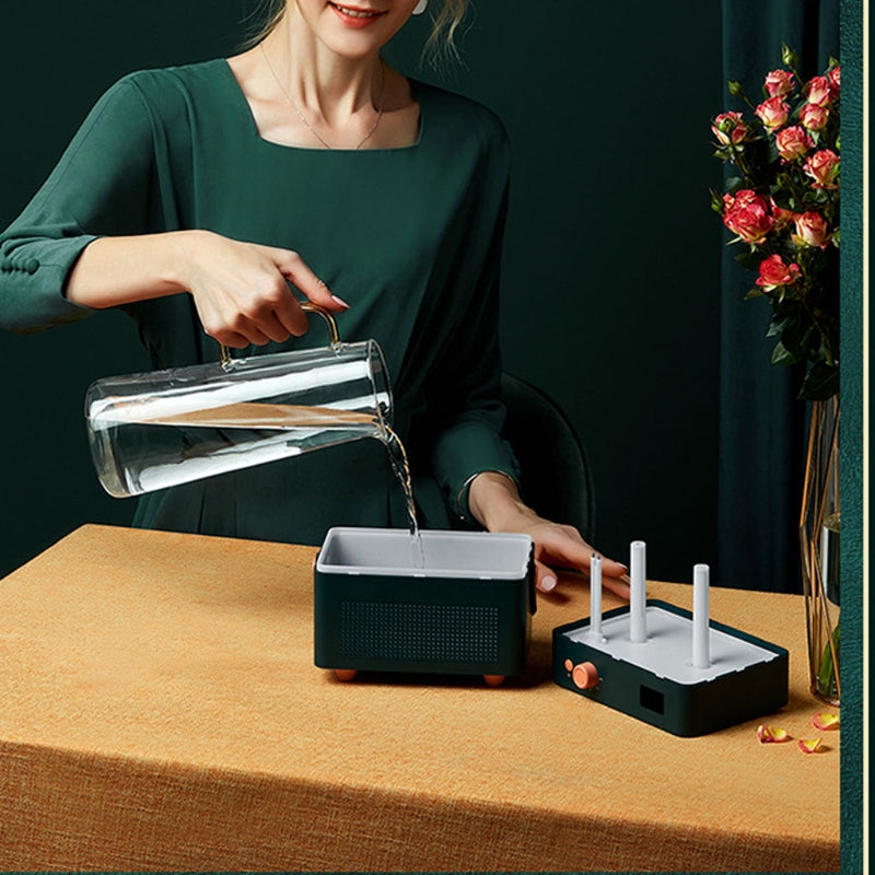Retro Record Player Lamp Humidifier - Image 1