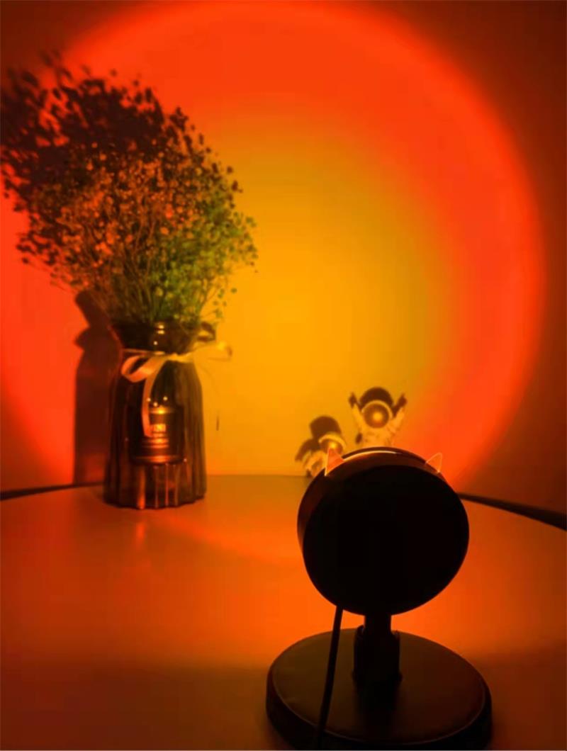 Cat Ears Desk Sunset Lamp - Image 9