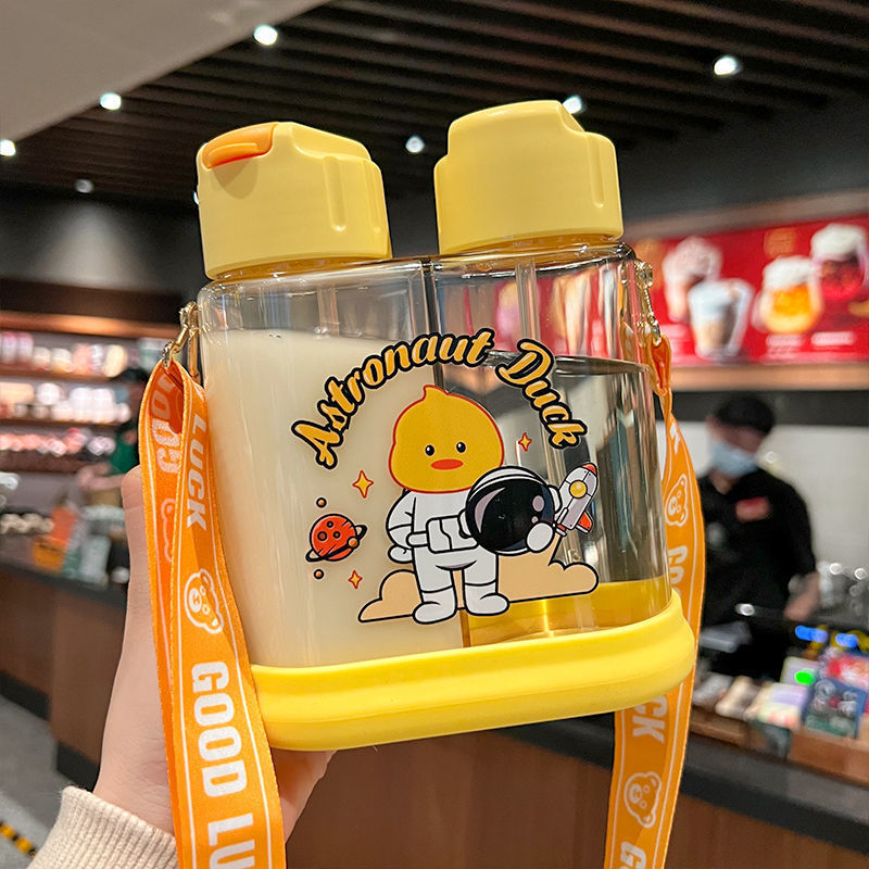 Creative Double-Drink Kids Water Bottle - Image 12