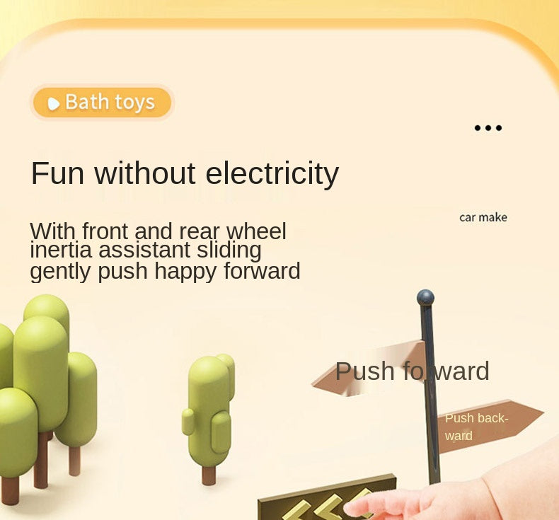 Interactive Baby Cartoon Toy Car - Image 4