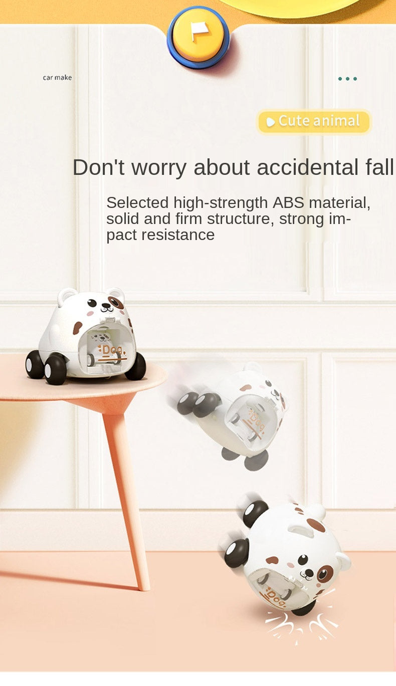 Interactive Baby Cartoon Toy Car - Image 2