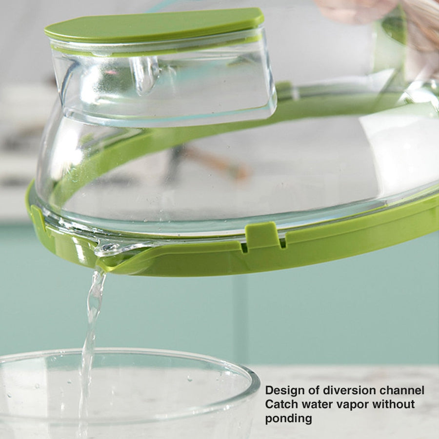 Adjustable Vent Transparent Microwave Cover Lid - Image 3