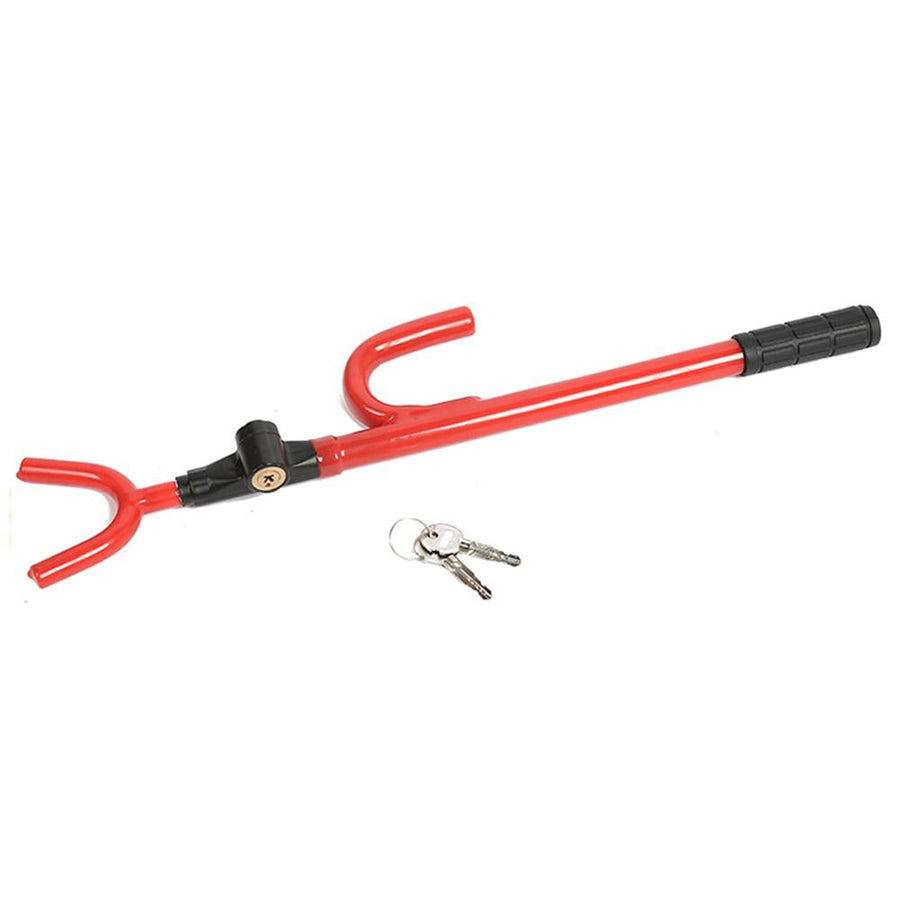 Anti-Theft Car Steering Wheel Retractable Safety Lock - Image 7