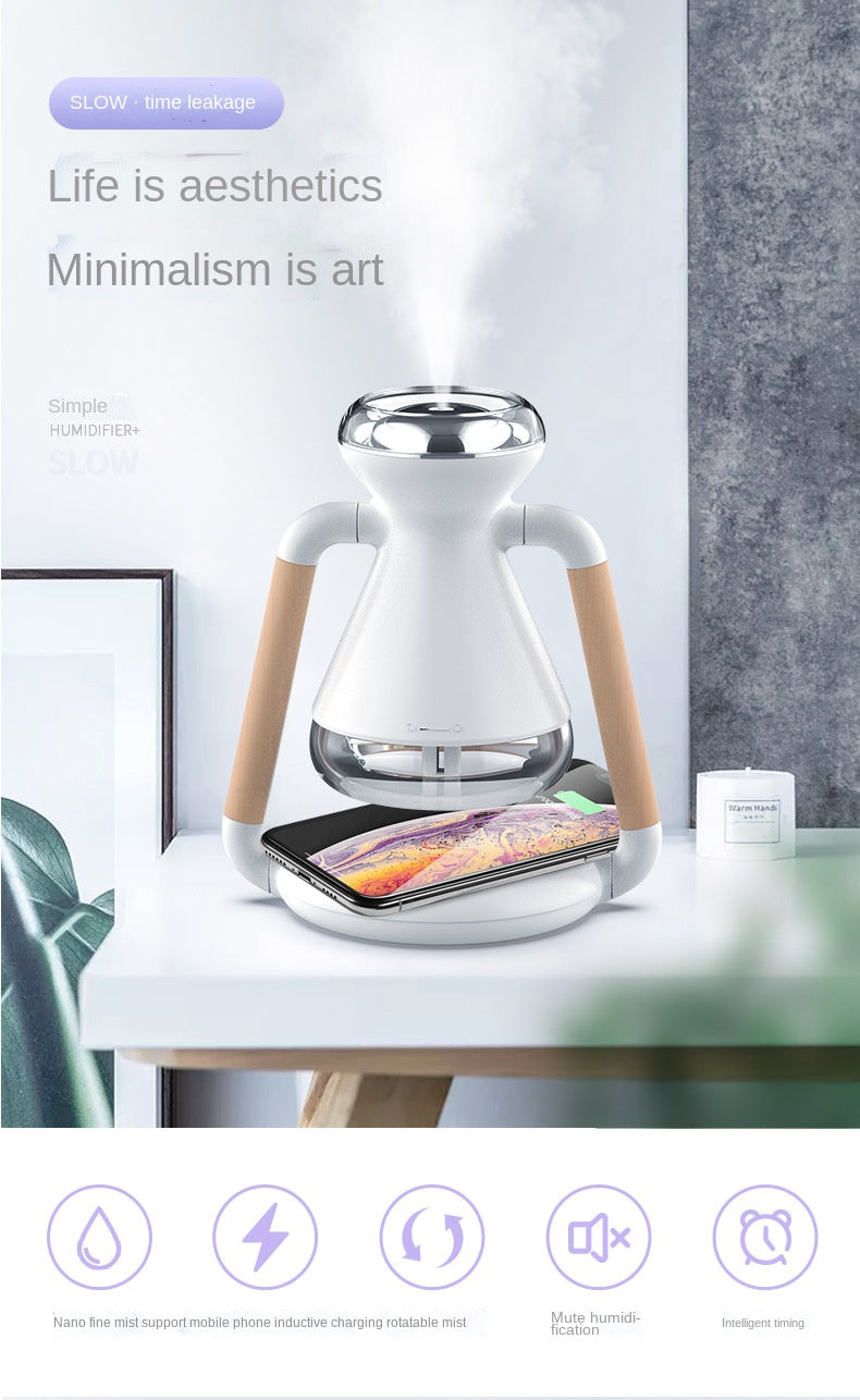 Mini Air Humidifier Wireless Phone Charger - Image 6