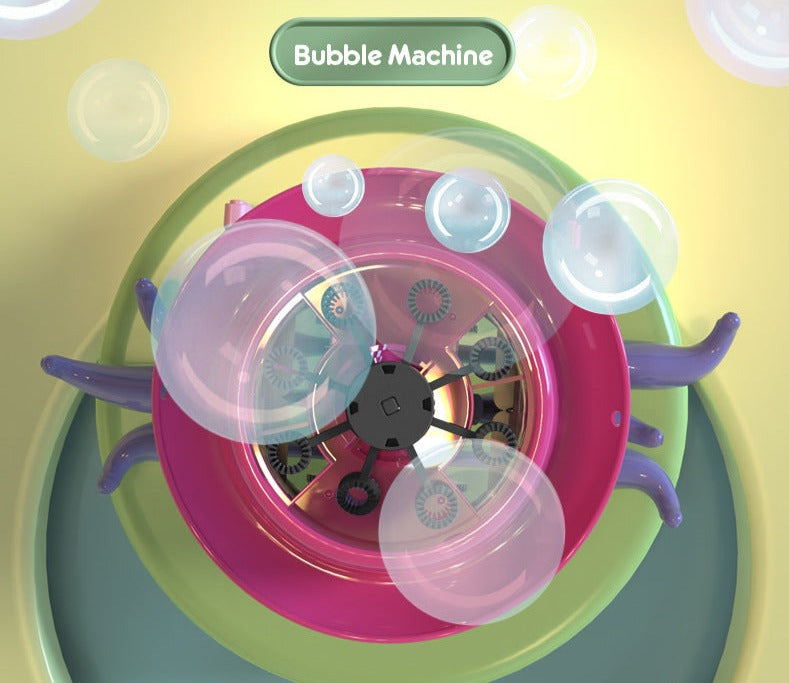 Octopus Automatic Bubble Blower Machine Toy - Image 3