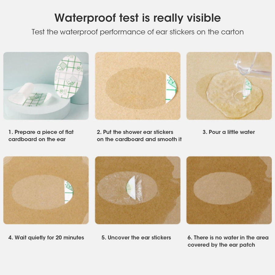 Disposable Waterproof Swimming Ear Protector Set - Image 4