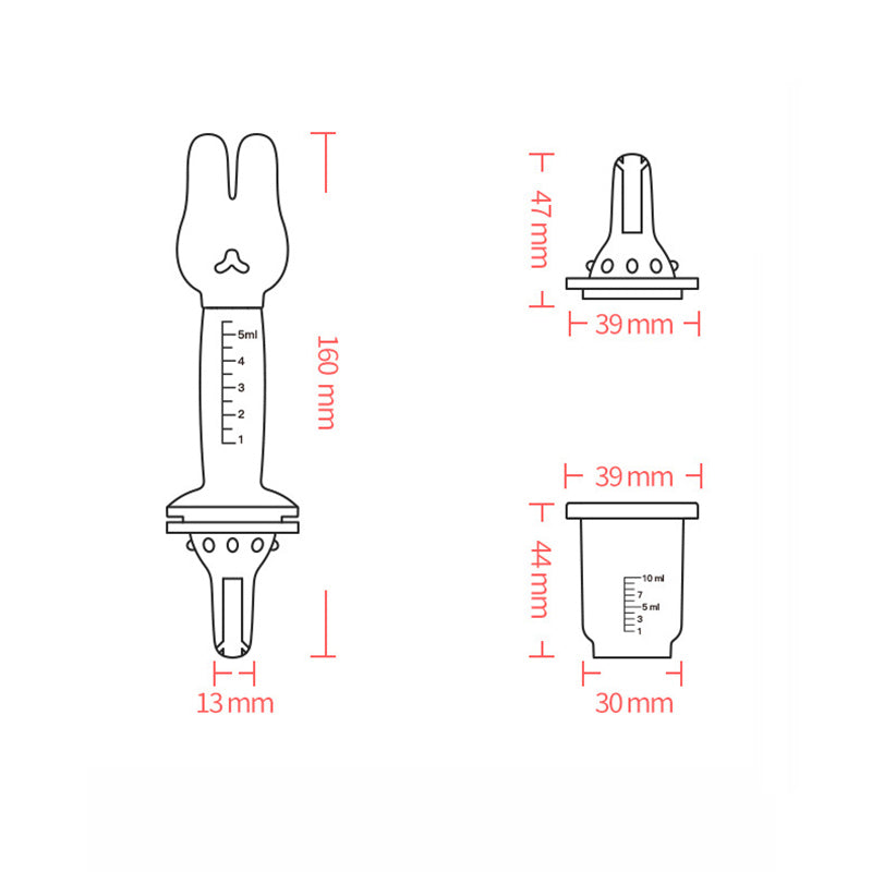 Cartoon Bear Baby Smart Medicine Feeder - Image 4