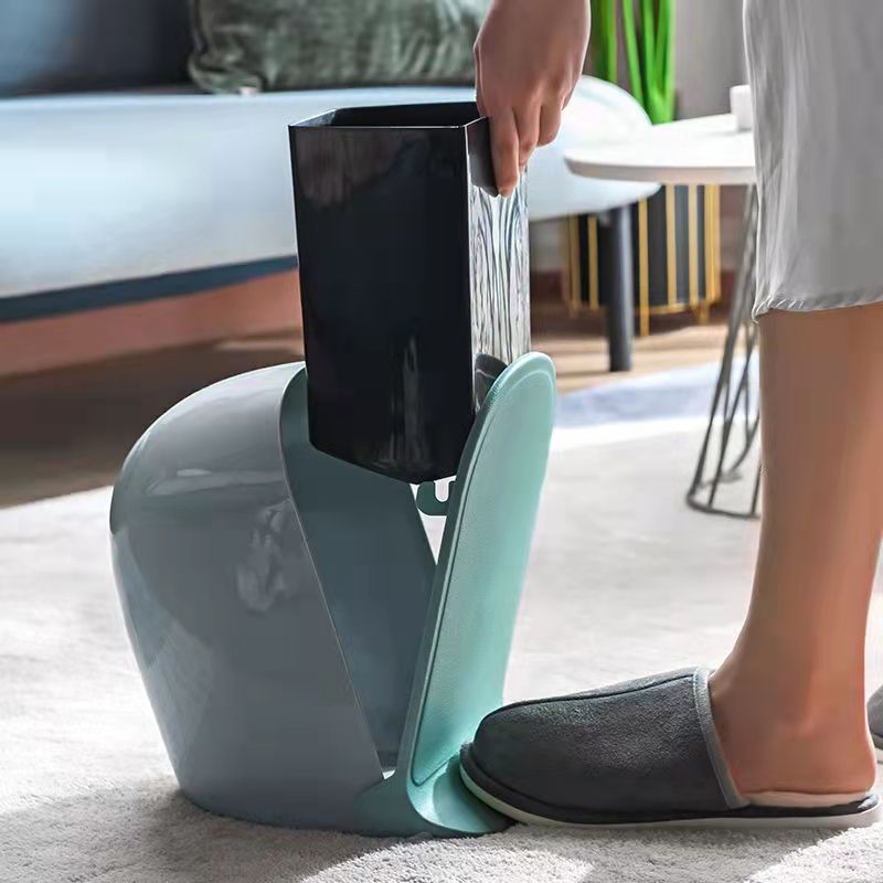 Elegant Silent Pedal Trash Can - Image 3