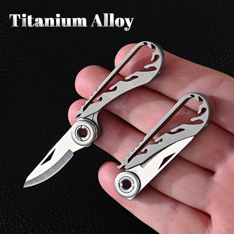 Titanium Foldable Pocket Keychain - Image 4