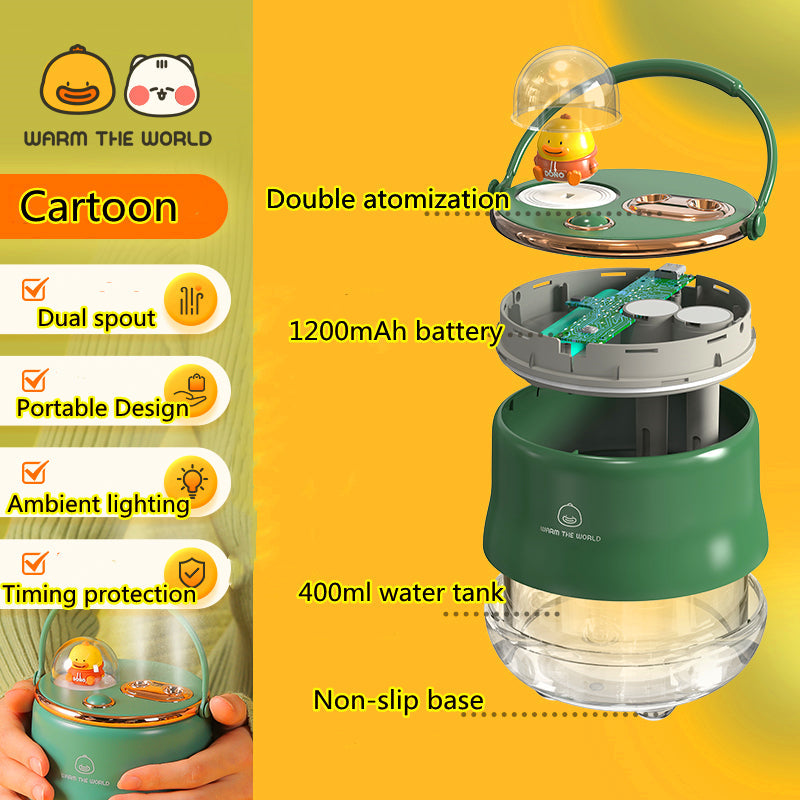 LED Cute Pet USB Aromatherapy Humidifier - Image 2
