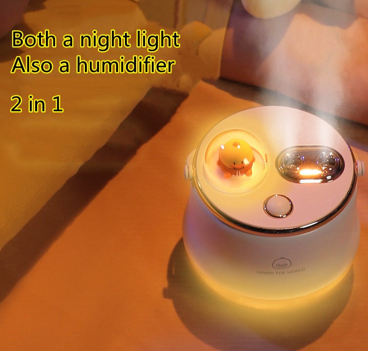 LED Cute Pet USB Aromatherapy Humidifier - Image 3