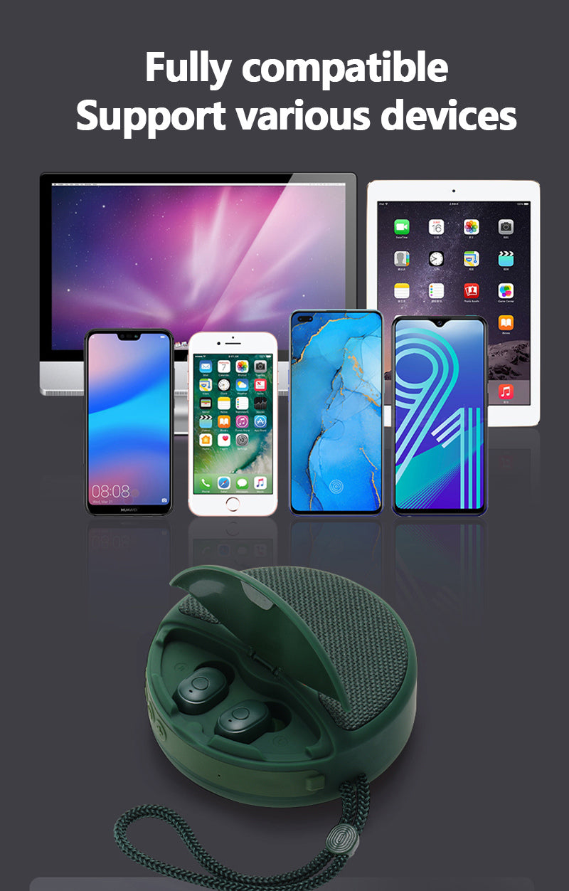 2in1 Earphone Bluetooth Speaker - Image 5