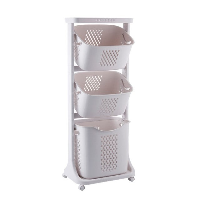 Multi-Layer Hanging Laundry Organizer Basket - Image 6