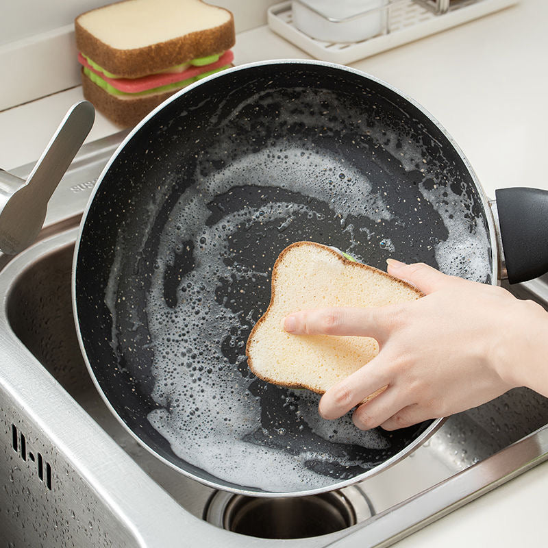 Bread Shape Dishwashing Sponge - Image 4