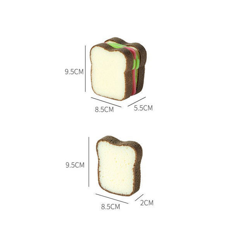 Bread Shape Dishwashing Sponge - Image 7