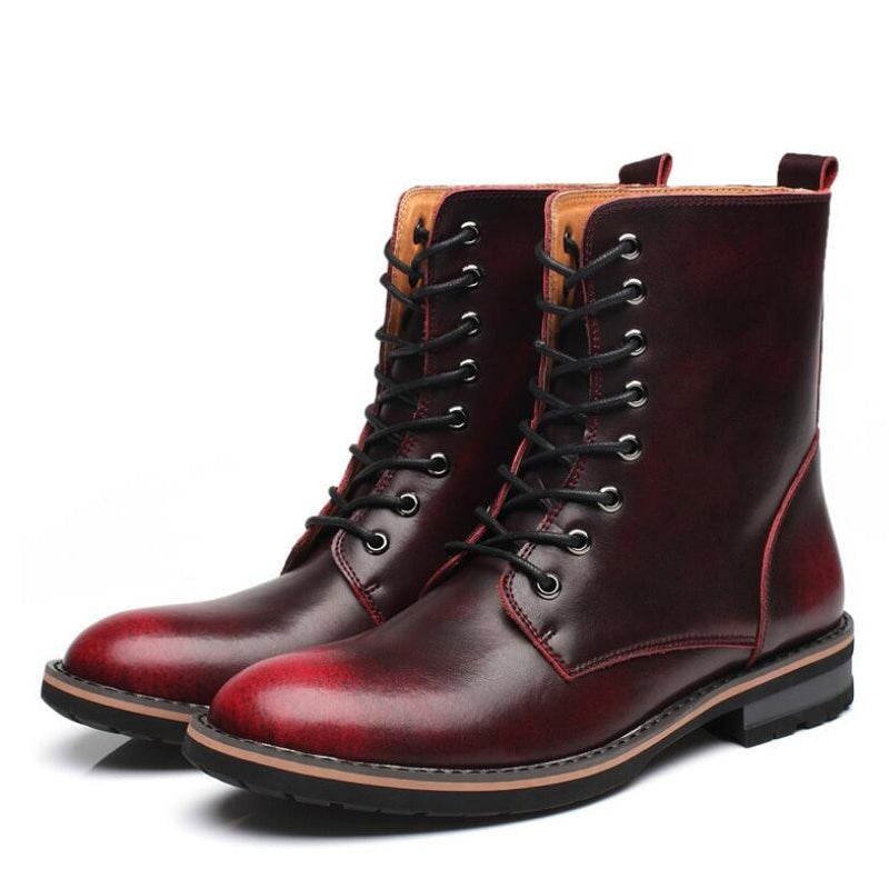 Men Vintage Stylish Winter Boots - Image 5