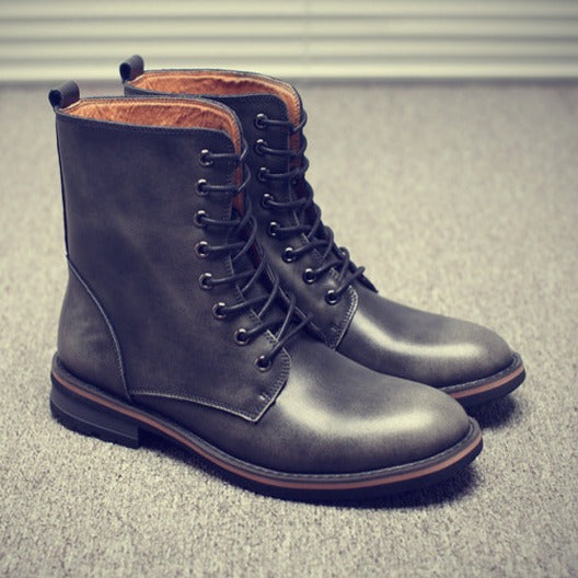 Men Vintage Stylish Winter Boots - Image 4