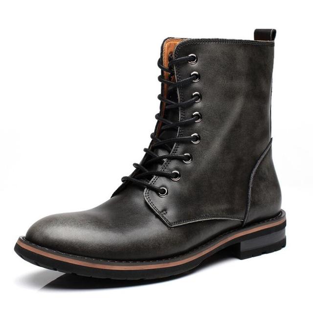 Men Vintage Stylish Winter Boots - Image 8