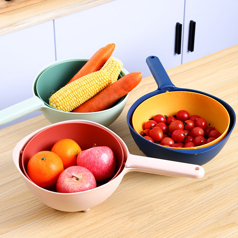 360 Double-layer Rotatable Multifunctional Drain Basket - Image 3