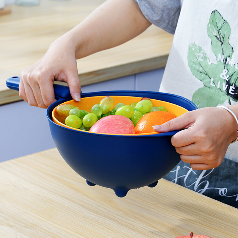 360 Double-layer Rotatable Multifunctional Drain Basket - Image 6