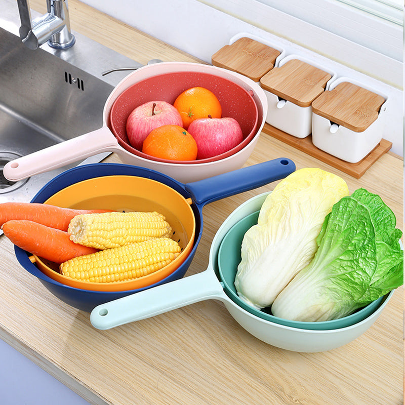 360 Double-layer Rotatable Multifunctional Drain Basket - Image 2
