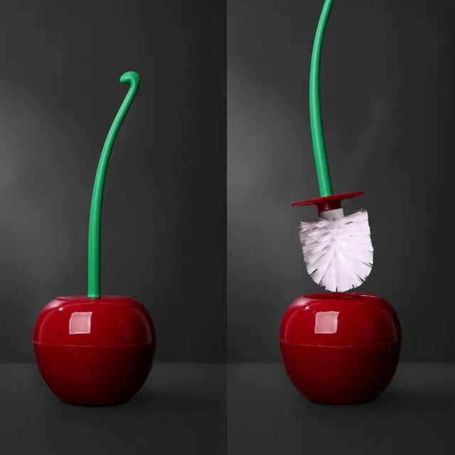 Bright Sweet Cherry Toilet Brush - Image 4