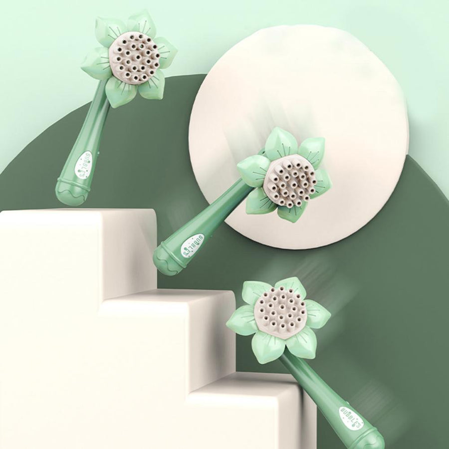 Mini Magical Sunflower Bubble Maker Toy - Image 2